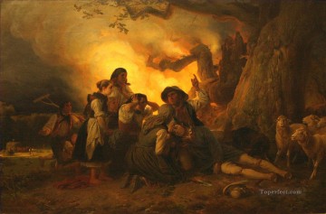 The Shepherd Struck Oil Paintings